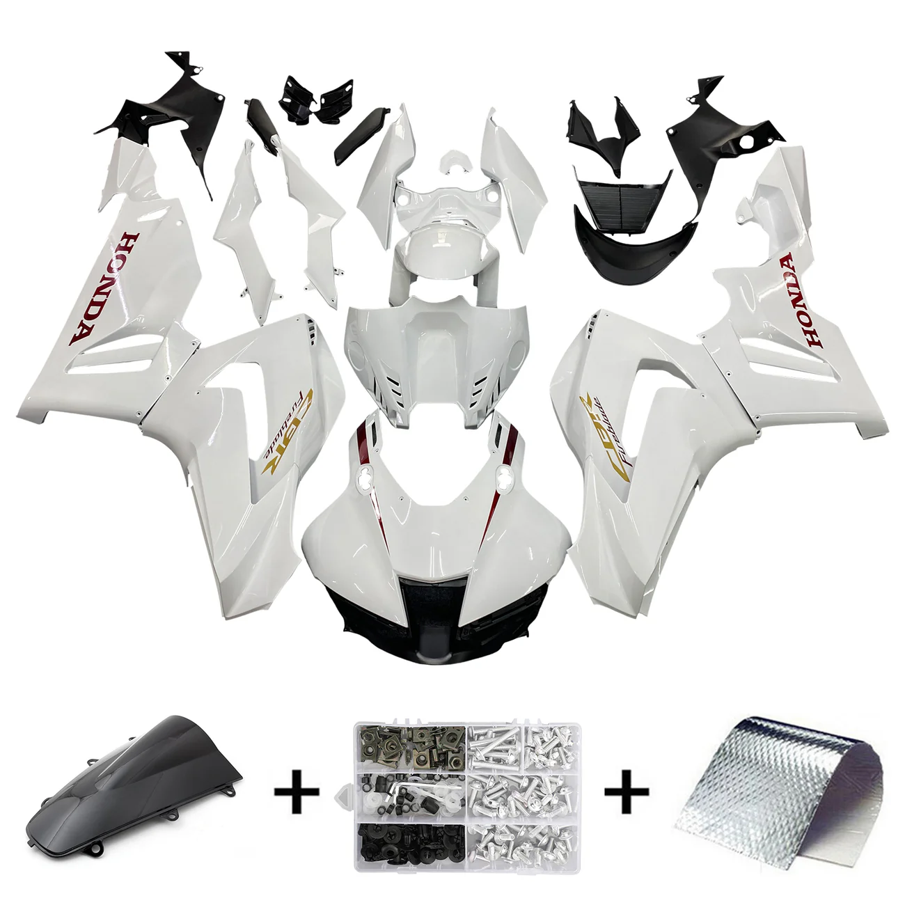 Honda CBR1000RR-R 2020-2023 White Fairing Kit Sale price