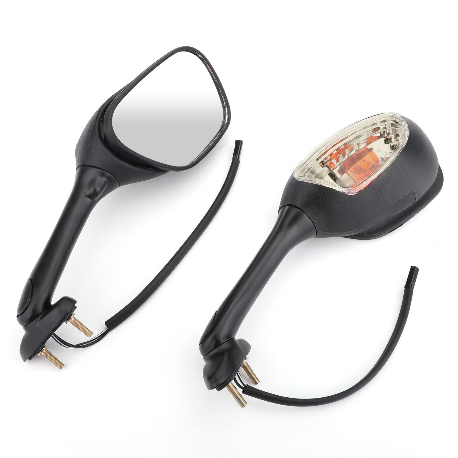 Suzuki GSXR600 GSX-R750 GSXR1000 Rearview Mirrors w/Turn Signals